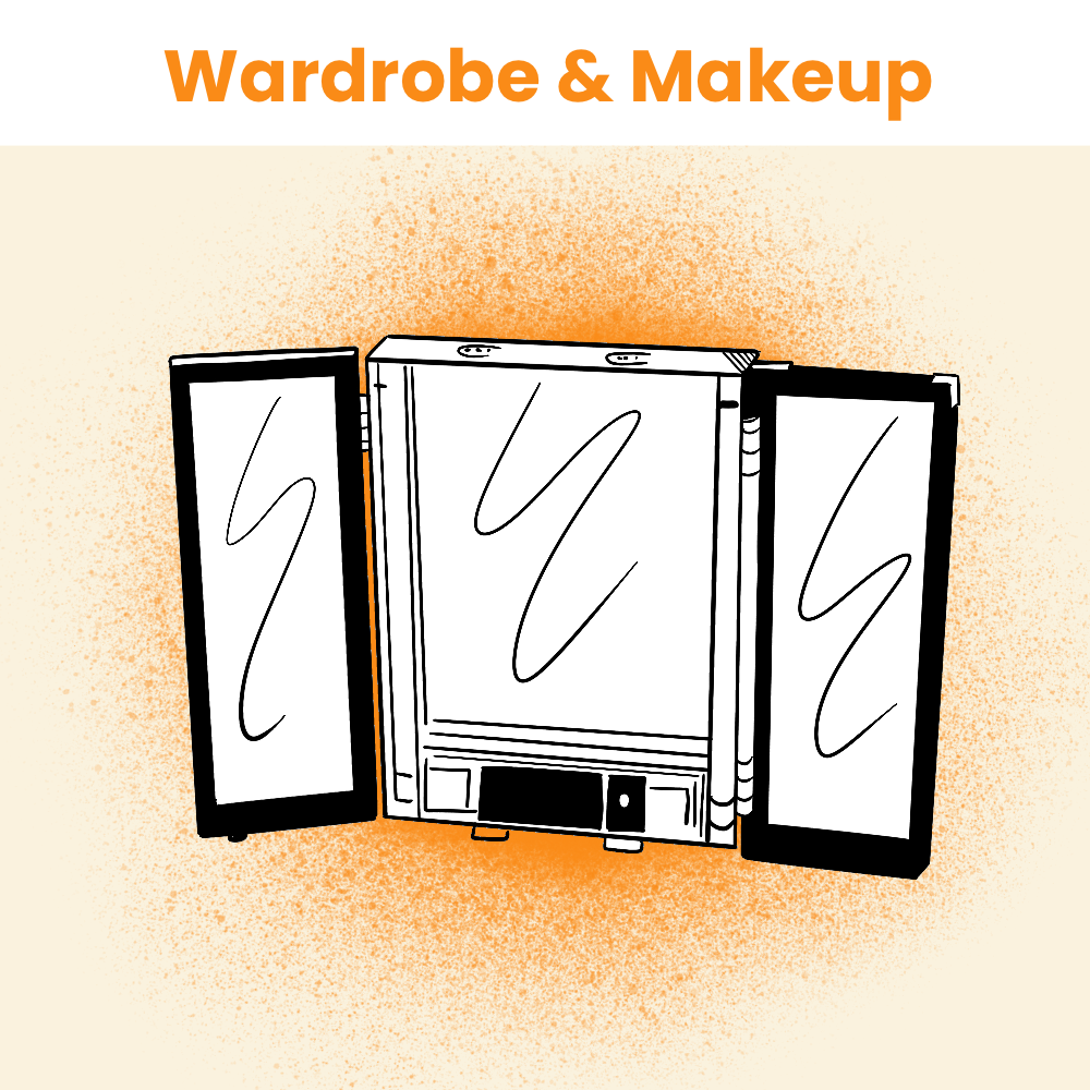 Wardrobe & make-up